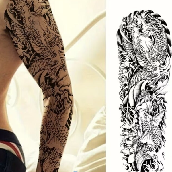 Temporary Tattoo apprx. 18in x 5in