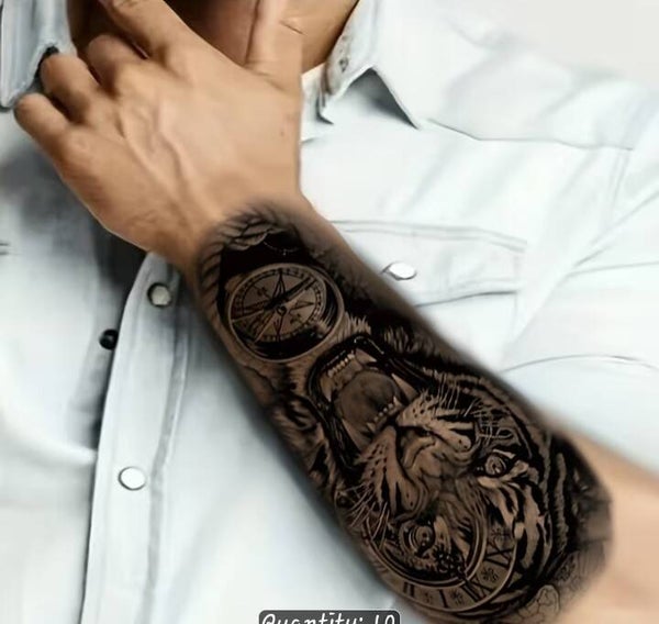 Temporary Tattoo apprx. 8in x 5in