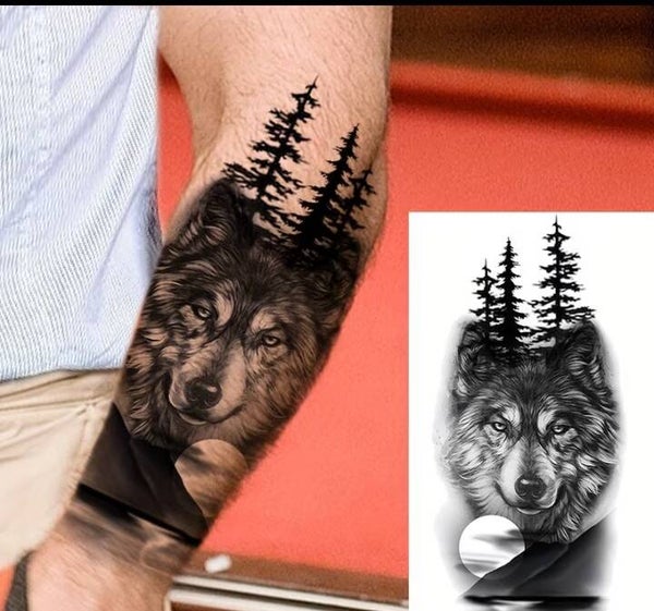 Temporary Tattoo apprx. 8in x 5in