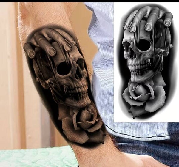 Temporary Tattoo apprx. 8in x 5in