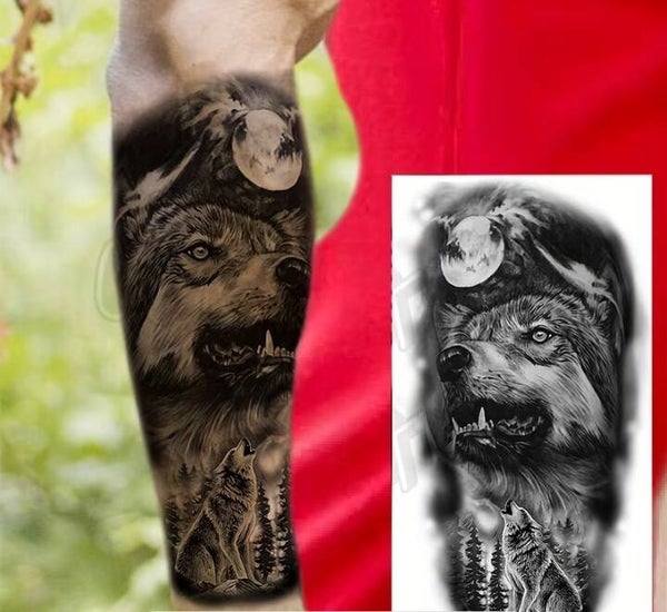Temporary Tattoo apprx. 8in x 5in