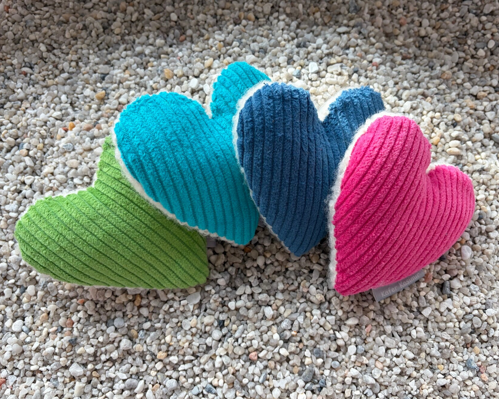 Kleines Quietscheherz - extra leicht (11 x 11 cm)