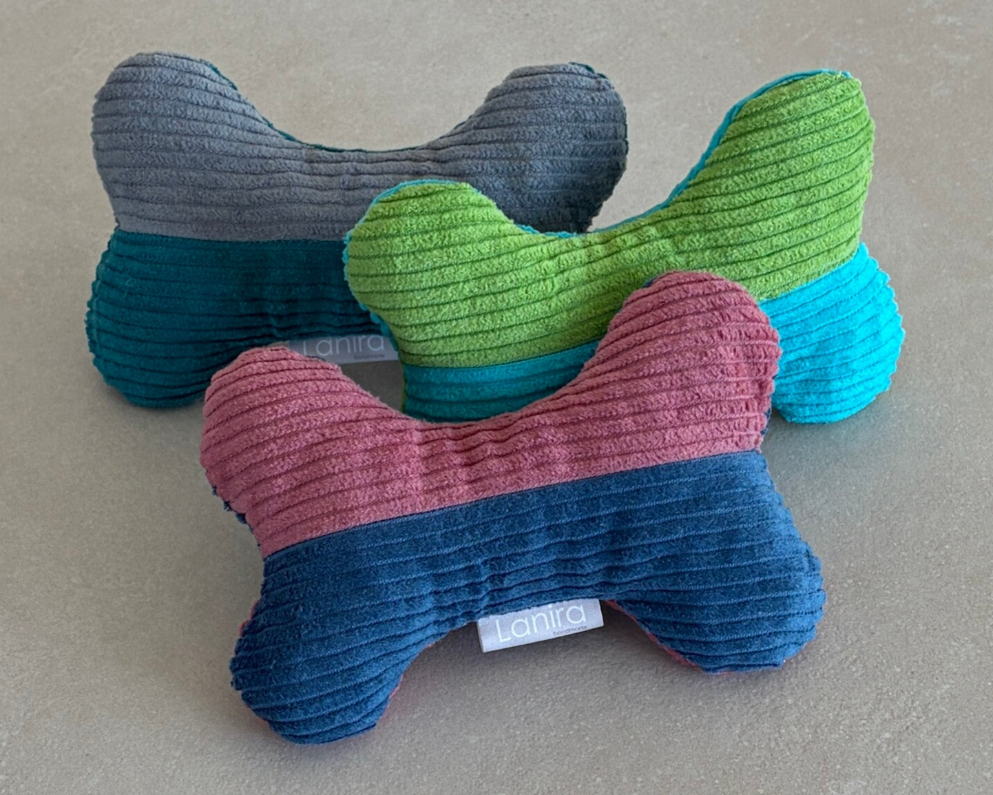 Großer Spielknochen - ohne Geräusch (18 x 12 cm)