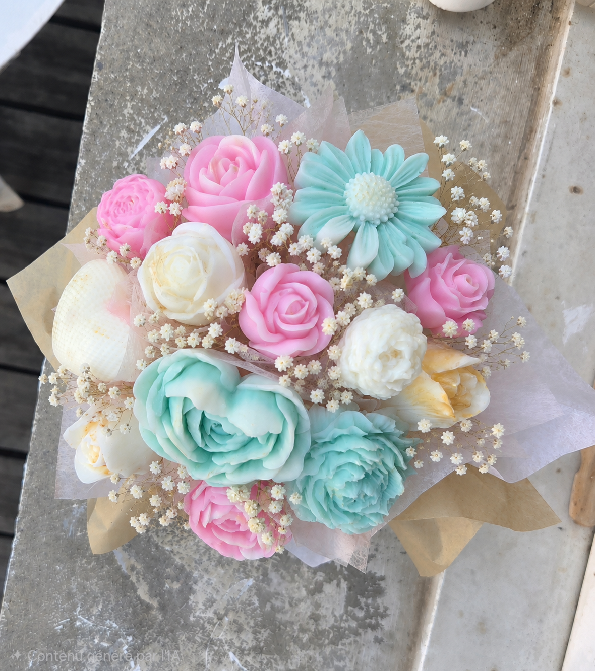 Bouquet de fondants à personnaliser