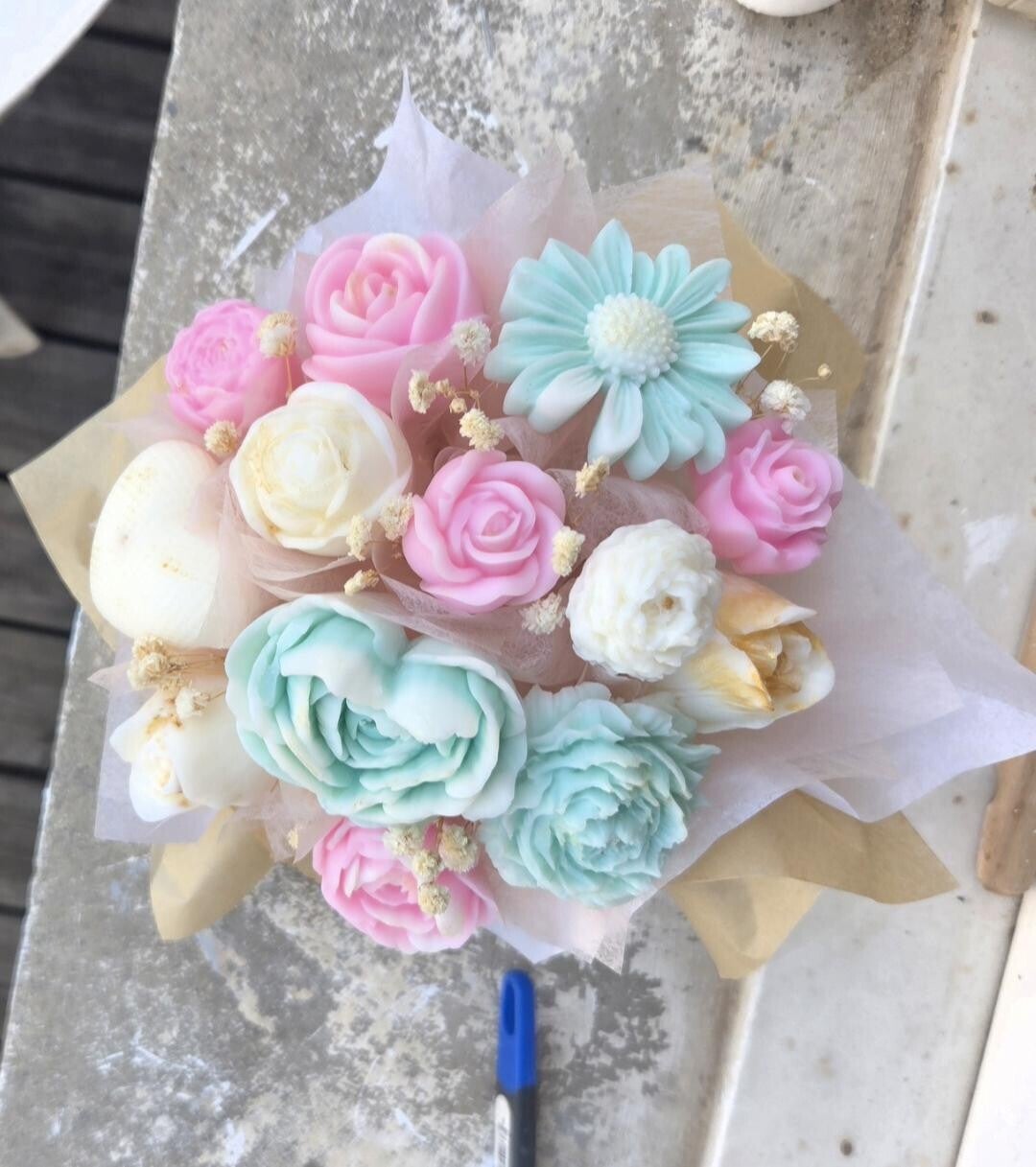 Bouquet de fondants personnalisé