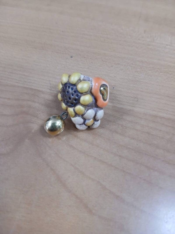 Anello thun con fiori e cuore articolo senza scatola