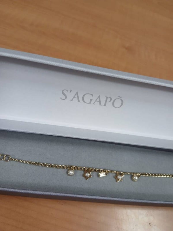 Bracciale sagapo nuovo con scatola