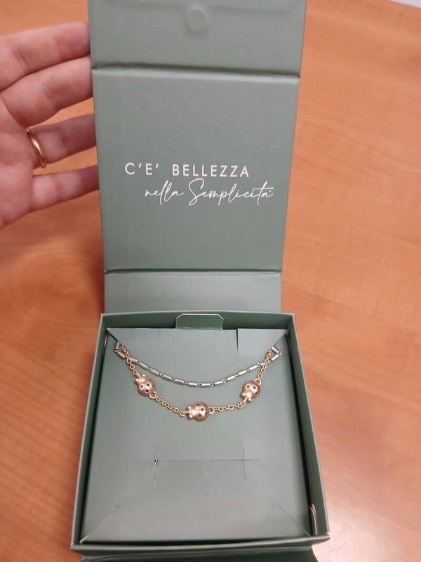 Bracciale thun con coccinelle articolo nuovo