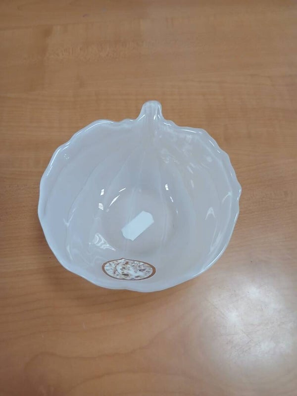 Ciotolina in vetro a forma di zucca