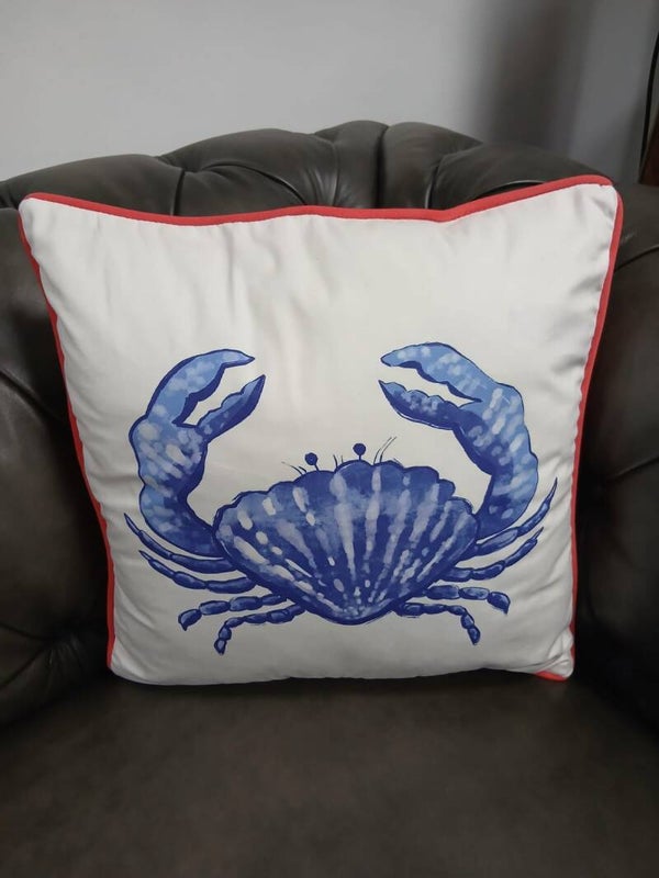 Cuscino con granchio