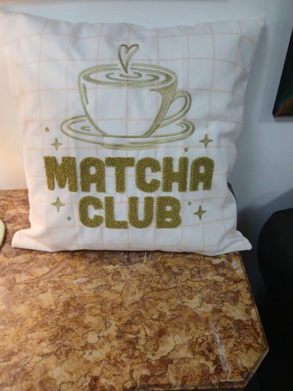 Cuscino matcha club articolo nuovo