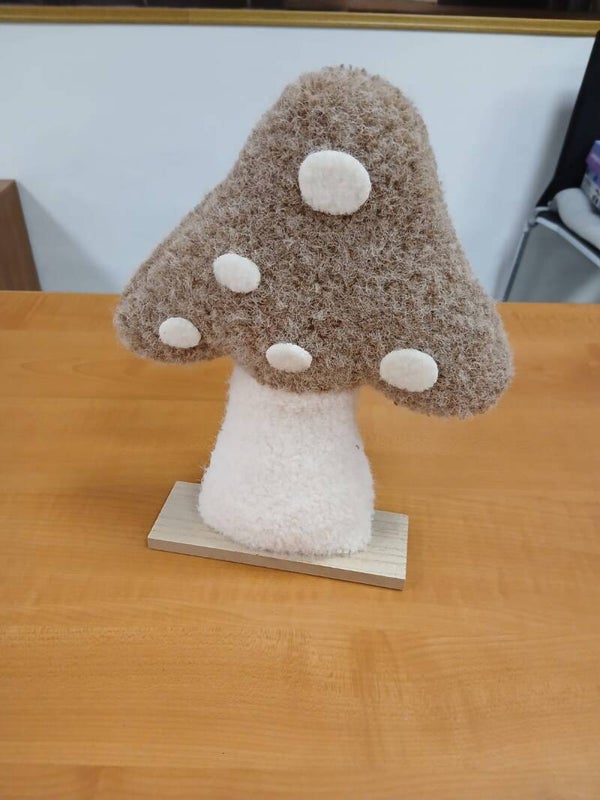 Decorazione a forma di fungo morbido