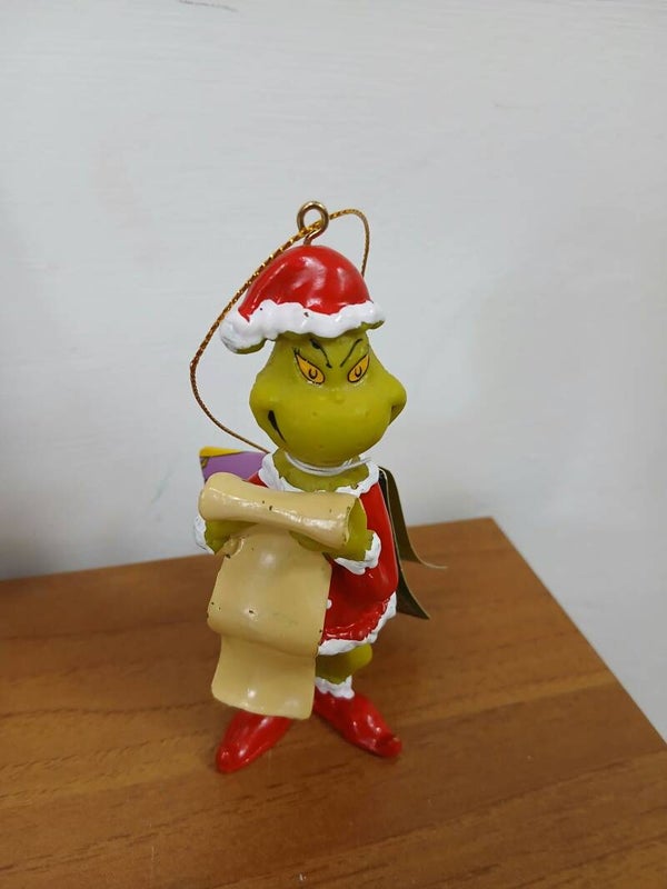 Decorazione per albero del grinch con lista