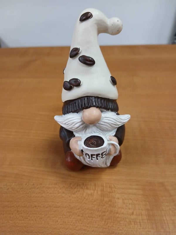 Gnometto decorazione in coccio Maschio