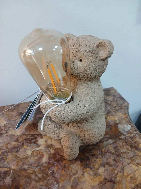 Lampadina da scrivania a forma di orsetto