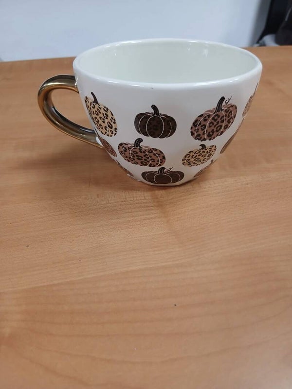 Mug con zucche leopardate articolo nuovo