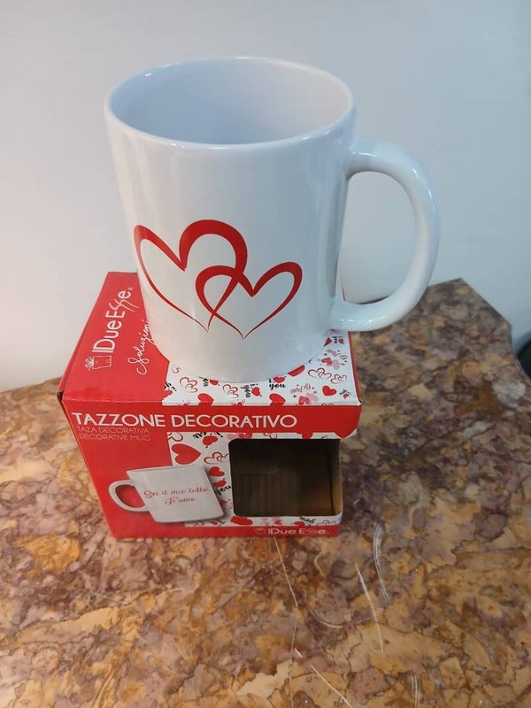 Mug nuove con scatola Cuore