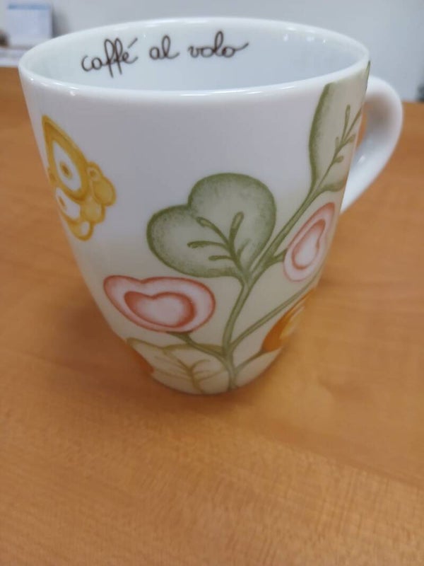 Mug thun farfalle e cuori articolo senza scatola