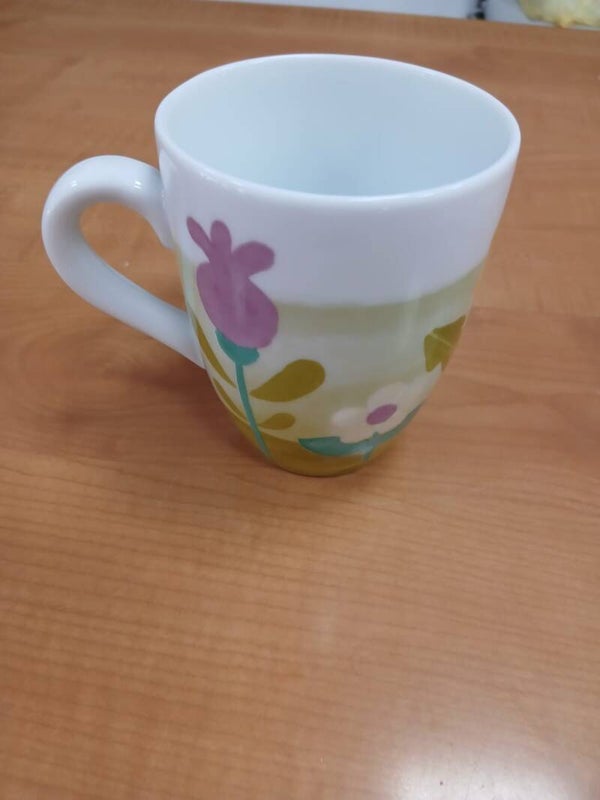 Mug thun fiori articolo senza scatola