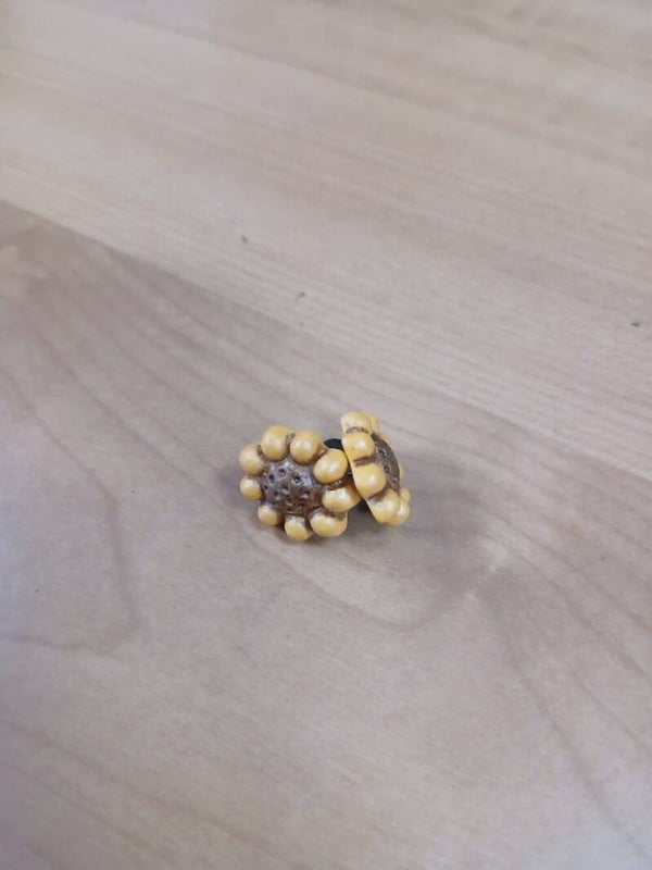 Orecchini thun con girasole articolo senza scatola