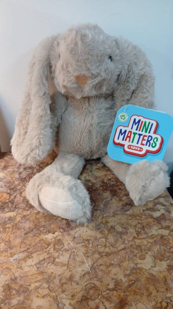 Peluche coniglio articolo nuovo con etichetta