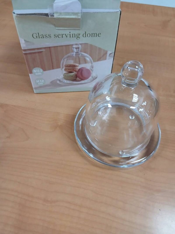 Porta dolcetti un vetro con scatola