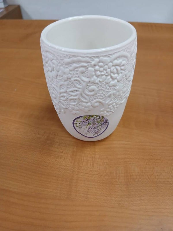 Porta spazzolini in ceramica articolo nuovo