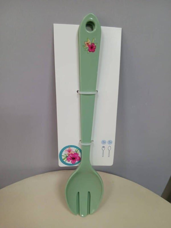Posate da insalata in plastica dura articolo nuovo