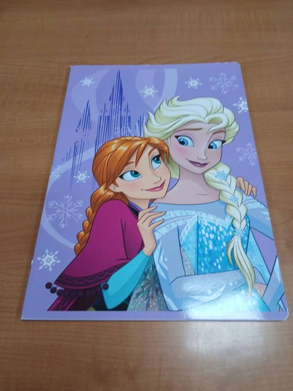 Quaderno frozen a righe