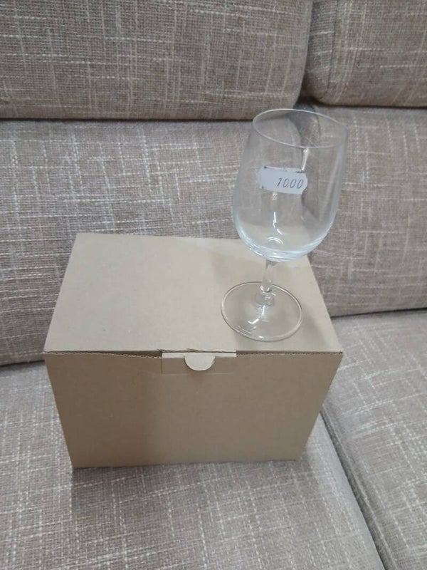 Set da 6 Bicchieri da liquore con scatola articolo nuovo
