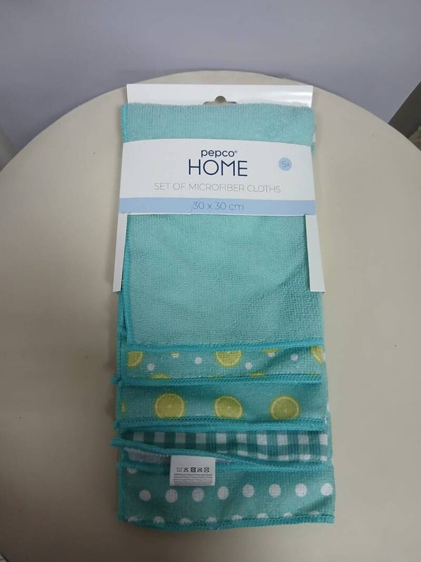 Set strofinacci linea limone nuovi