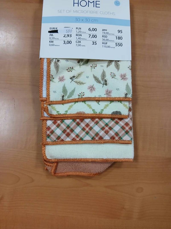 Set strofinacci linea zucche