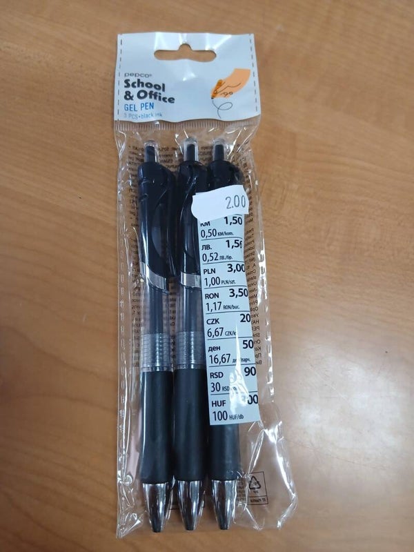 Set tre penne