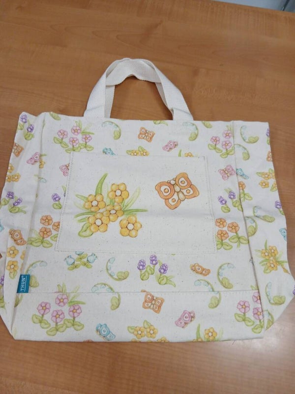 Shopper thun fiori e farfalle articolo nuovo