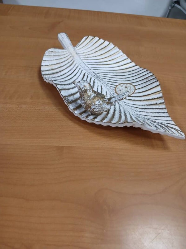 Svuota tasche a forma di foglia