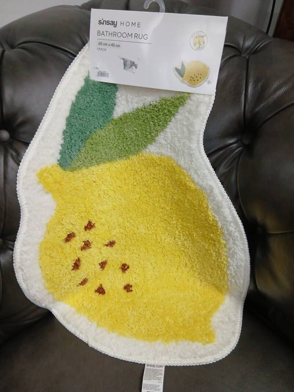 Tappeto limone