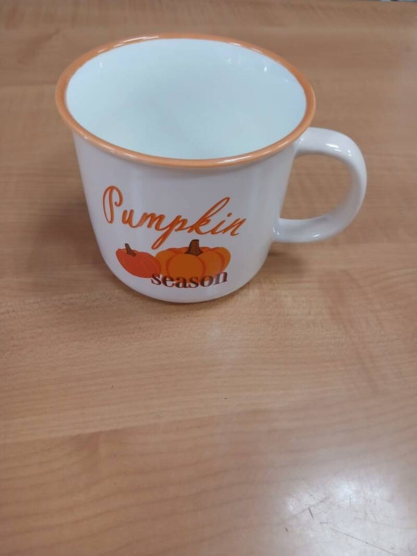 Tazza autunnale con zucca