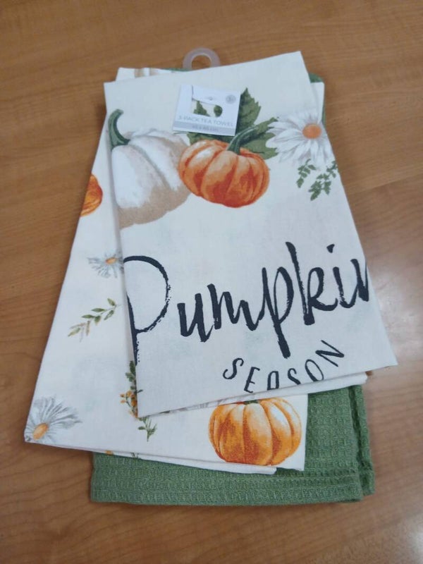 Tris strofinacci linea zucca