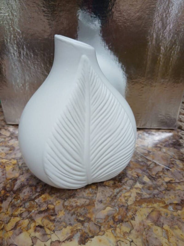 Vaso foglia piatta