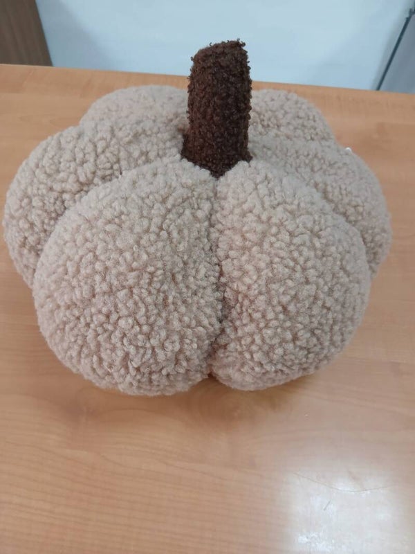 Zucca grande in peluche articolo nuovo