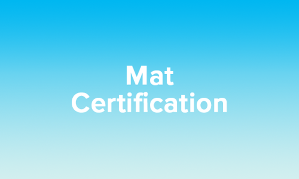 Basic Mat Certification (Virtual) - 2-18 June 2021