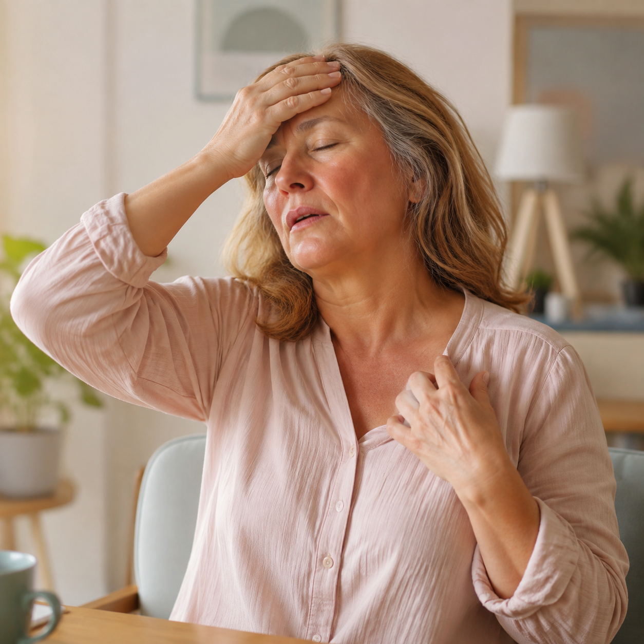 Frau zum Thema Frauengesundheit und Wohlbefinden