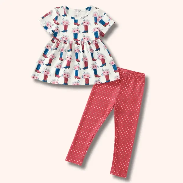 *NEW ITEM* - BOOTS & BLOOMS PANTS SET