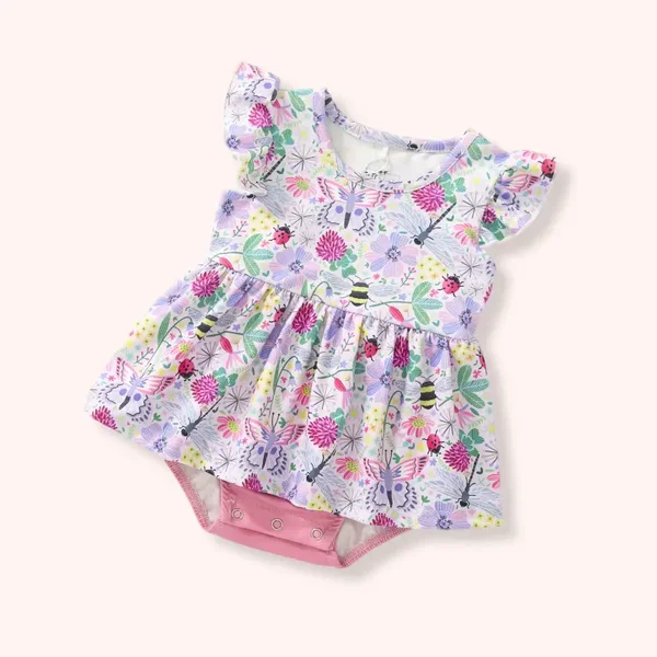 BUZZ AND BLOOM ROMPER