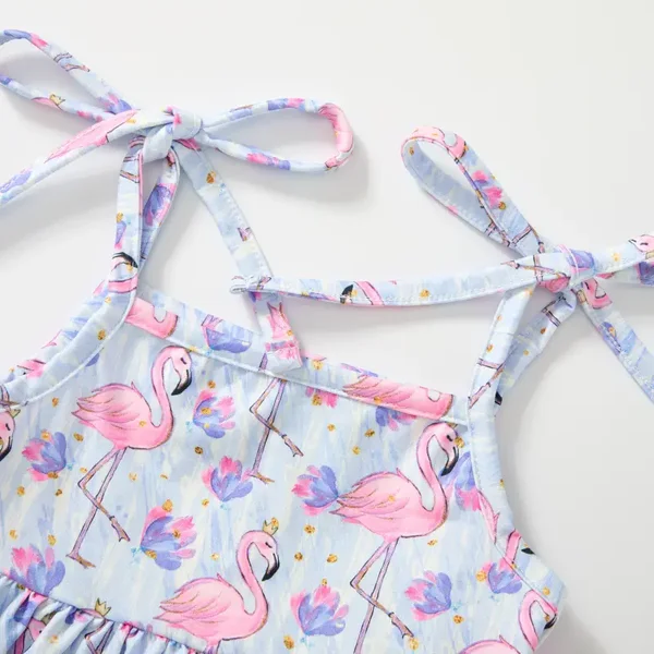 FLAMINGOS SHORTS SET