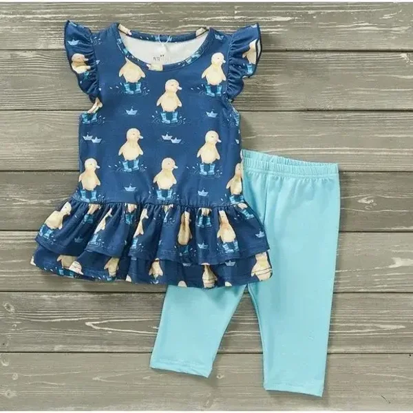 Puddle Splash Shorts Set
