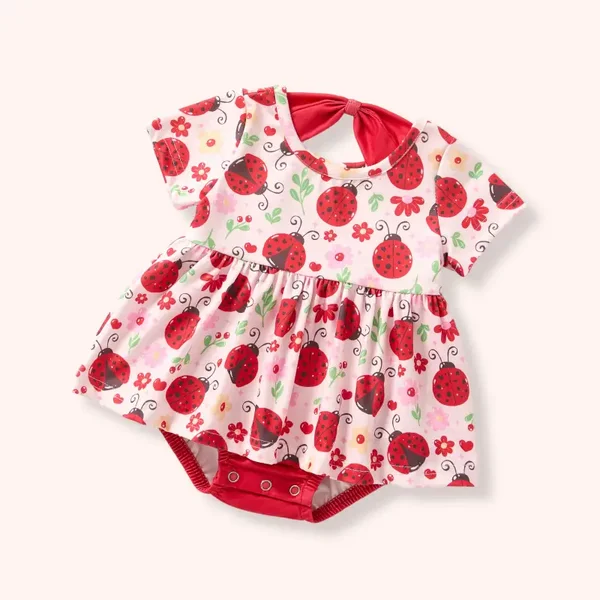LADYBUG LOVELIES ROMPER