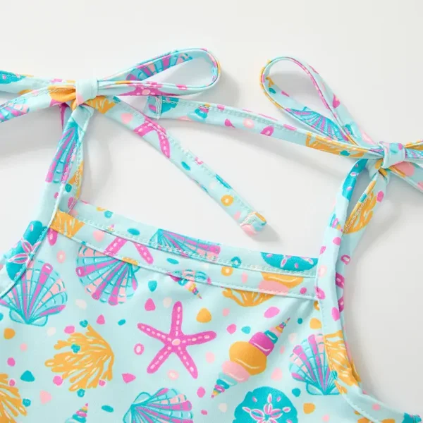 NEON TIDES SHORTS SET