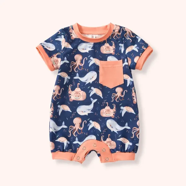 OCEAN EXPLORERS ROMPER