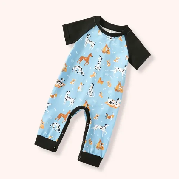 PLAYFUL PAWS BOYS ROMPER